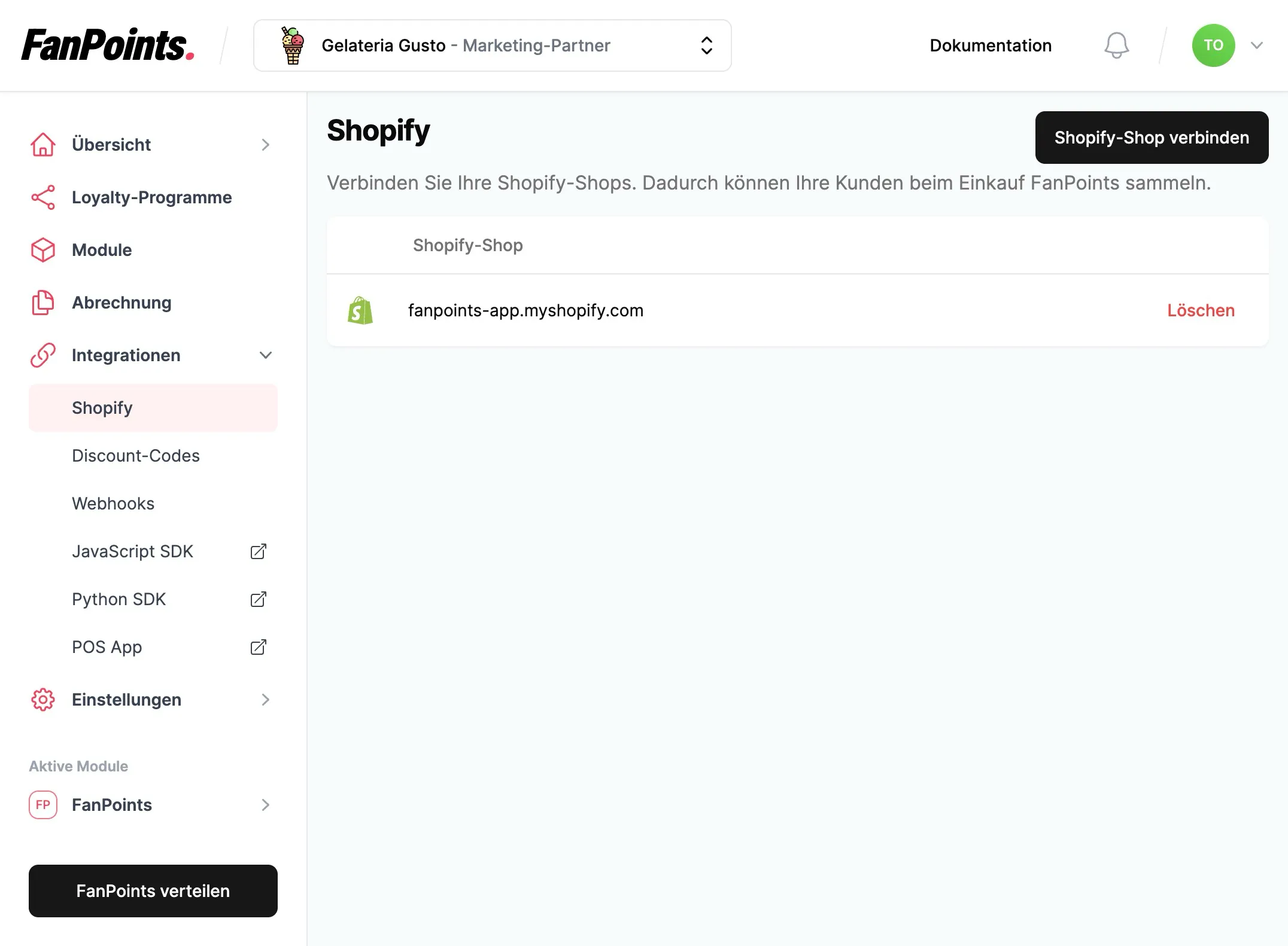 Shopify Plugin Settings